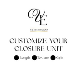 Customize Your Closure Unit